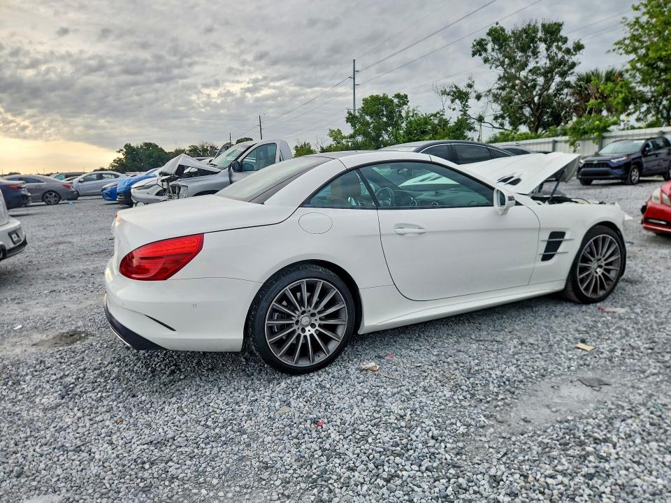 2017 Mercedes-benz Sl-class VIN WDDJK7DA2HF043313 COPART salvage auction — FRONT END, FL - CERT OF TITLE SLVG REBUILDABLE, sold $23,100 on 2026-07-10 (photo 3)