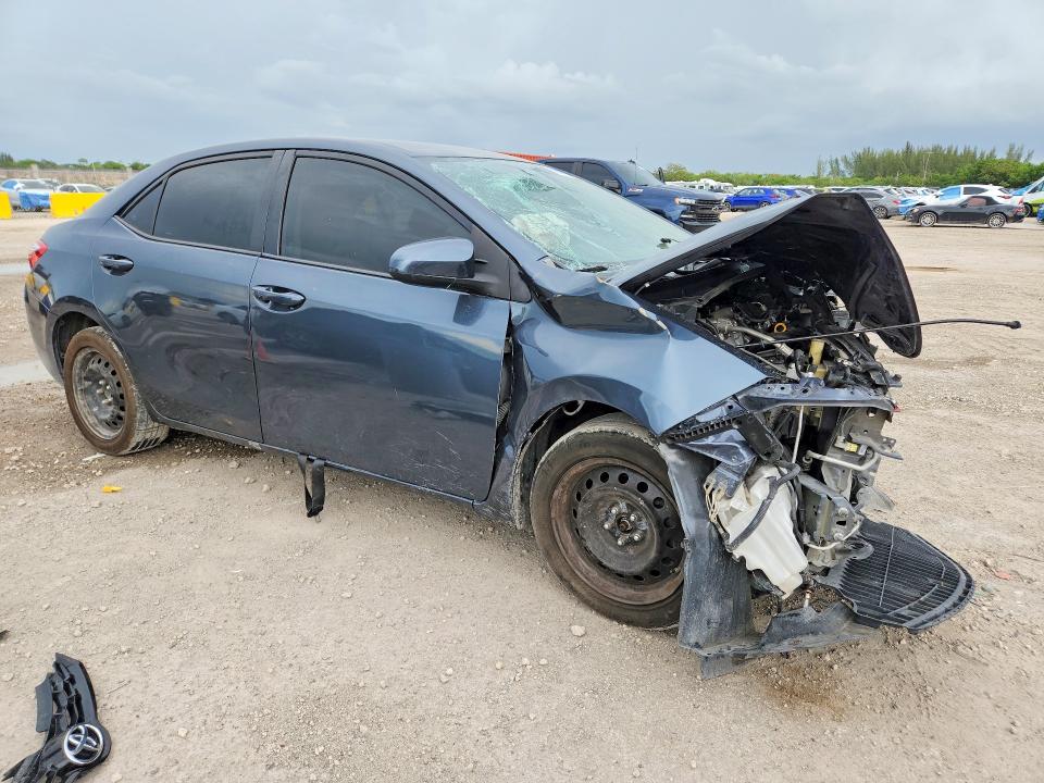 2014 Toyota VIN 5YFBURHE7EP036217 COPART salvage auction — FRONT END, Fl - Certificate Of Title, sold $1,300 on 2026-07-14 (photo 4)