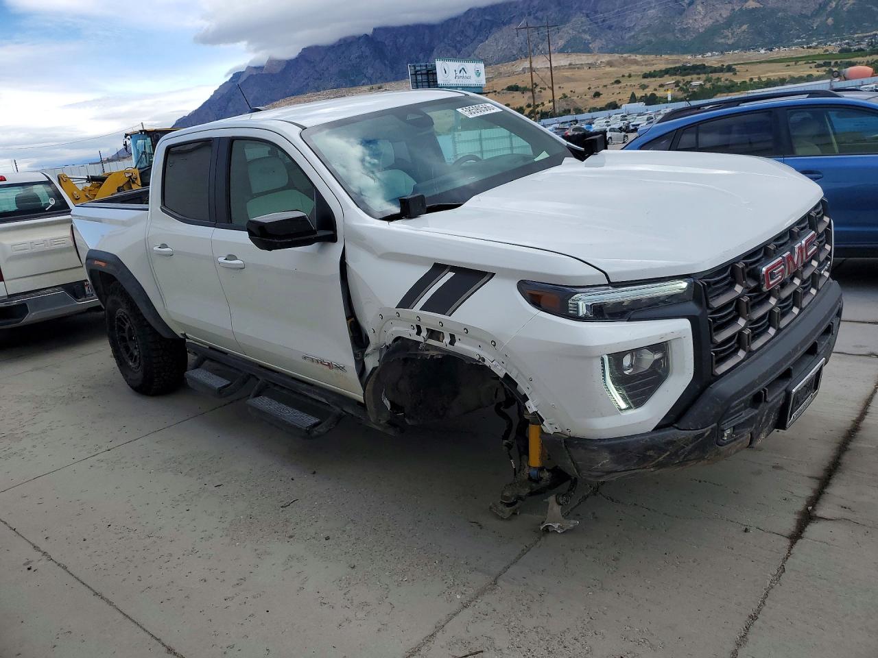 2024 Gmc Canyon VIN 1GTP6EEK1R1127934 COPART salvage auction — Front End, UT - SALVAGE CERTIFICATE, sold $16,700 on 2026-08-17 (photo 4)