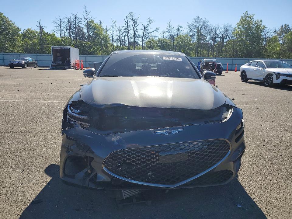 2024 Genesis G70 VIN KMTG54SE0RU137950 COPART salvage auction — FRONT END, Id - Salvage Certificate Of Title, sold $13,500 on 2026-08-19 (photo 5)