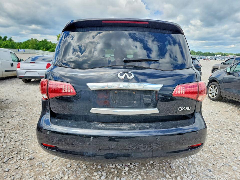 2014 Infiniti Qx80 VIN JN8AZ2NC6E9352256 COPART salvage auction — SIDE, Mi - Dealer Only Clean Title, sold $2,450 on 2026-07-09 (photo 6)