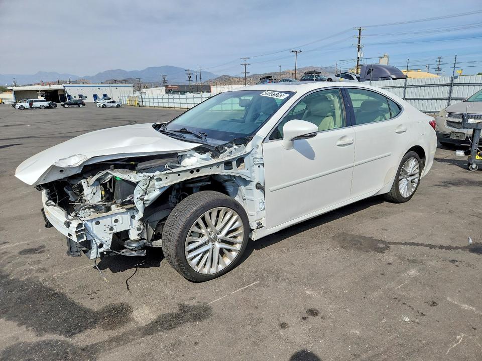 2013 Lexus ES VIN JTHBK1GG7D2057624 COPART salvage auction — FRONT END, Ca - Salvage Certificate, sold $2,550 on 2026-07-27 (photo 1)