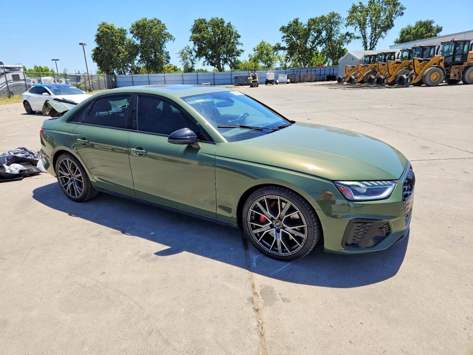 2023 Audi VIN WAUB4AF47PA074238 COPART salvage auction — REAR END, Ca - Salvage Certificate, sold $15,100 on 2026-07-20 (photo 4)