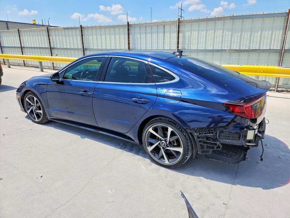 2022 Hyundai Sonata VIN 5NPEJ4J26NH148707 COPART salvage auction — REAR END, Tx - Salvage Vehicle Title, sold $7,800 on 2026-07-10 (photo 2)