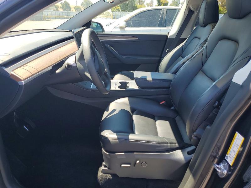 2024 Tesla Model y VIN 7SAYGDED6RF097322 COPART salvage auction — REAR END, CA - SALVAGE CERTIFICATE, sold $11,200 on 2026-07-13 (photo 7)