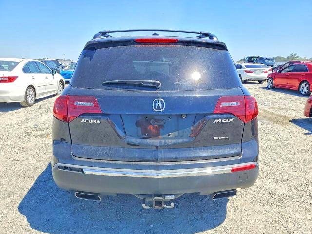 2012 Acura Mdx VIN 2HNYD2H81CH525740 COPART salvage auction — FRONT END, Ca - Salvage Certificate, sold $1,900 on 2026-07-02 (photo 6)
