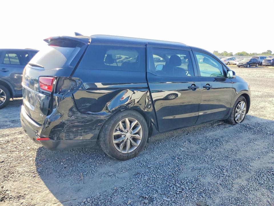 2020 Kia SEDONA VIN KNDMB5C19L6593470 COPART salvage auction — REAR END, Ca - Salvage Certificate, sold $3,600 on 2026-07-14 (photo 3)