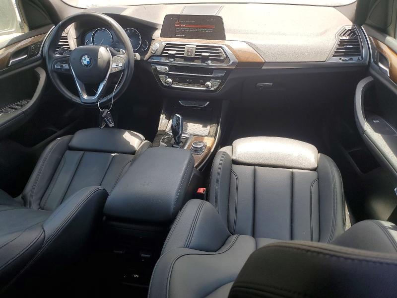 2020 BMW X3 VIN 5UXTY3C09L9B34526 COPART salvage auction — REAR END, Ca - Salvage Certificate, sold $8,500 on 2026-07-08 (photo 8)