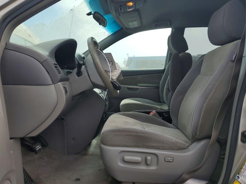 2009 Toyota Sienna VIN 5TDZK23C39S276086 COPART salvage auction — FRONT END, Ca - Salvage Certificate, sold $625 on 2026-07-06 (photo 7)