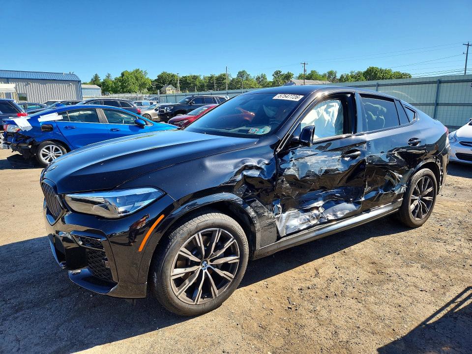 2023 BMW VIN 5UXCY6C04P9P85163 COPART salvage auction — SIDE, Pa - Certificate Of Salvage, sold $27,000 on 2026-07-31 (photo 1)