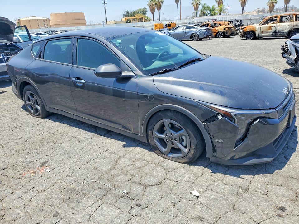 2025 Kia K4 VIN 3KPFT4DE9SE056365 COPART salvage auction — FRONT END, Ca - Salvage Certificate, sold $6,600 on 2026-07-23 (photo 4)