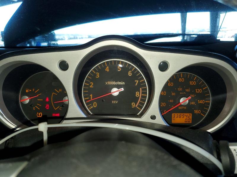 2007 Nissan 350z VIN JN1BZ36AX7M651416 COPART salvage auction — FRONT END, Ca - Salvage Certificate, sold $250 on 2026-07-23 (photo 9)