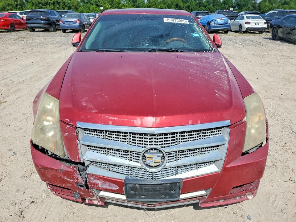 2011 Cadillac Cts VIN 1G6DE5EY8B0169350 COPART salvage auction — FRONT END, Tx - Salvage Vehicle Title, sold $850 on 2026-09-11 (photo 5)