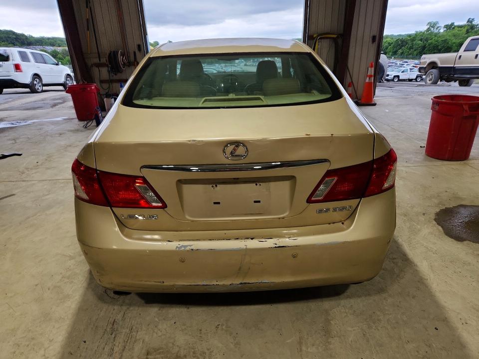 2007 Lexus Es 350 VIN JTHBJ46G672023104 COPART salvage auction — MINOR DENT/SCRATCHES, Md - Certificate Of Title, sold $475 on 2026-07-02 (photo 6)