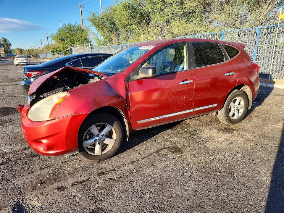 2012 Nissan Rogue VIN JN8AS5MT6CW298088 COPART salvage auction — FRONT END, Nv - Salvage Title, sold $500 on 2026-07-16 (photo 1)