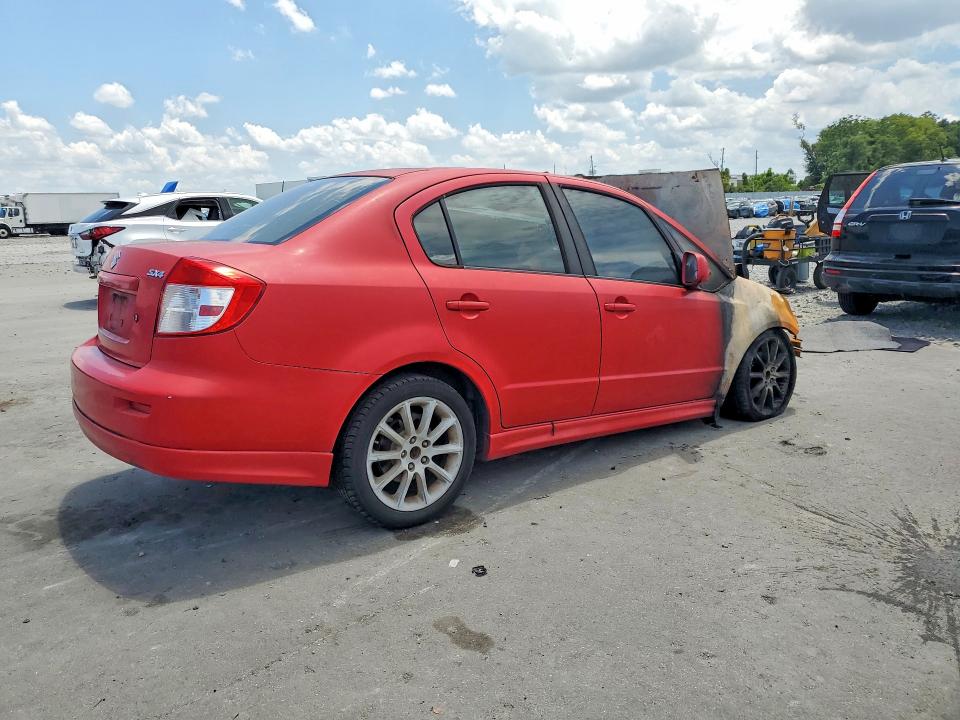 2008 Suzuki Sx4 VIN JS2YC415385105728 COPART salvage auction — BURN, Fl - Certificate Of Destruction, sold $350 on 2026-07-13 (photo 3)