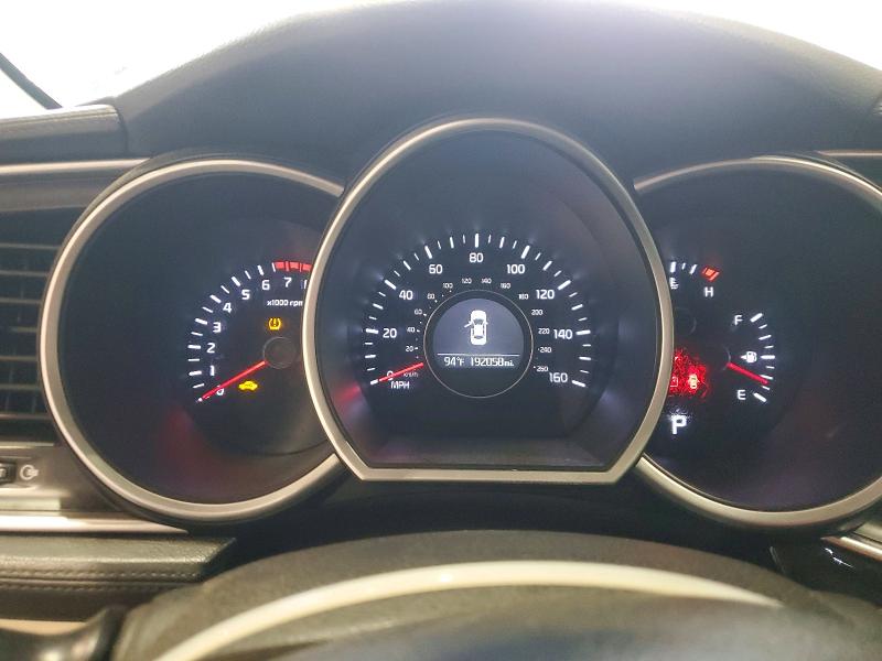 2015 Kia Optima VIN 5XXGN4A78FG461280 COPART salvage auction — MECHANICAL, TX - CERTIFICATE OF TITLE, sold $725 on 2026-07-27 (photo 9)