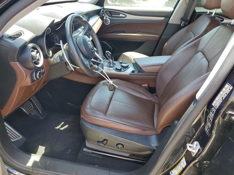 2019 Alfa romeo Stelvio VIN ZASPAKANXK7C41468 COPART salvage auction — REAR END, Ca - Salvage Certificate, sold $3,950 on 2026-07-24 (photo 7)