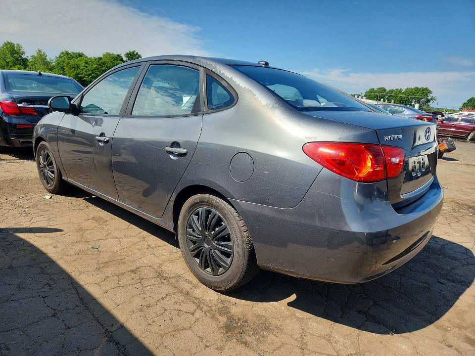 2007 Hyundai Elantra VIN KMHDU46D67U178257 COPART salvage auction — FRONT END, Ct - Cert Of Title-Salvage, sold $525 on 2026-07-02 (photo 2)
