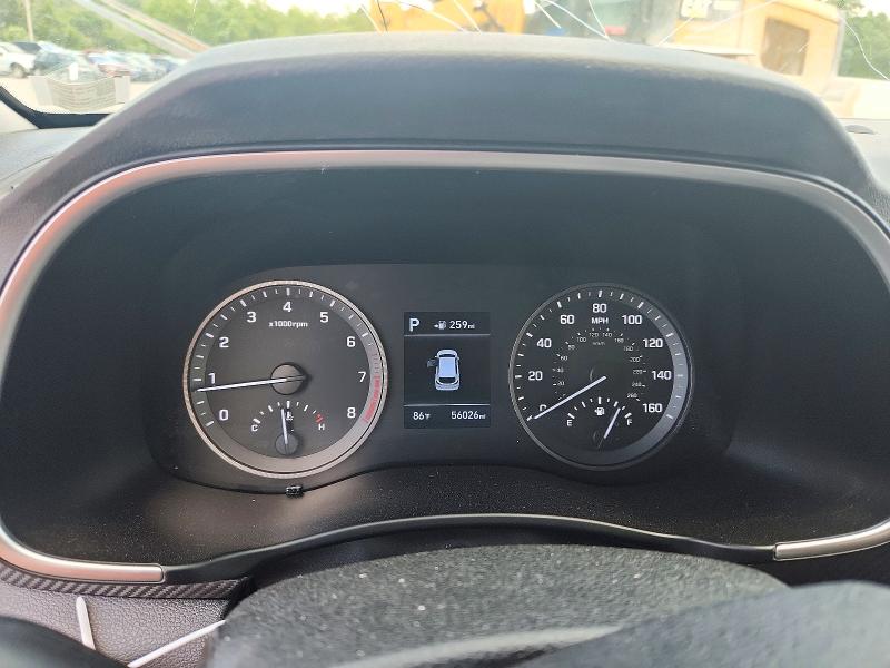 2021 Hyundai Tucson VIN KM8J23A46MU325568 COPART salvage auction — HAIL, MO - SALVAGE CERTIFICATE OF TITLE, sold $6,100 on 2026-07-29 (photo 9)