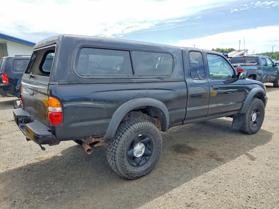 2002 Toyota Tacoma VIN 5TEWN72N92Z126504 COPART salvage auction — REAR END, Vt - Certificate Of Title, sold $2,450 on 2026-07-10 (photo 3)