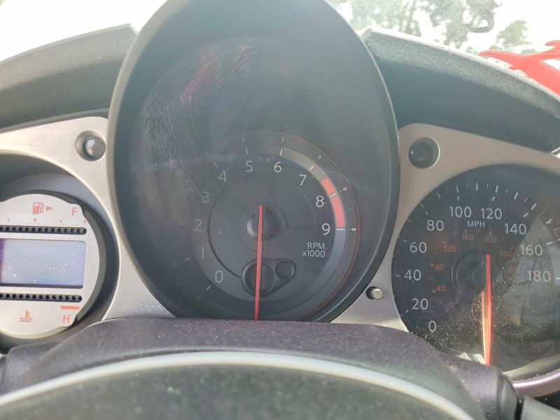 2010 Nissan 370z VIN JN1AZ4EH8AM506852 COPART salvage auction — ENGINE BURN, Fl - Cert Of Title Slvg Rebuildable, sold $725 on 2026-07-28 (photo 9)