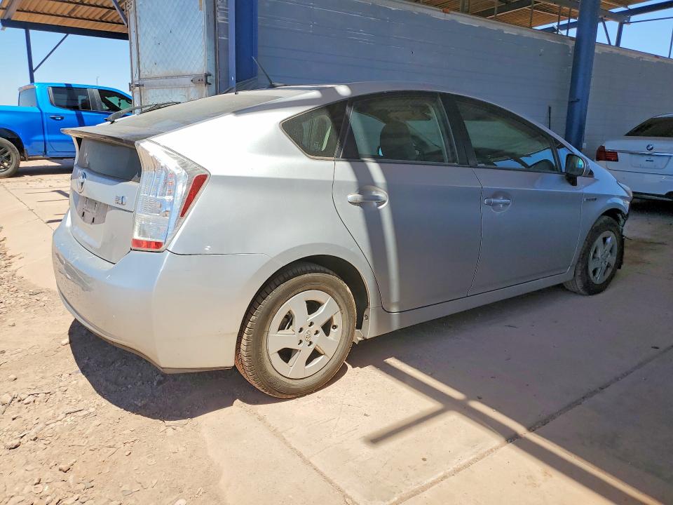 2011 Toyota Prius VIN JTDKN3DU2B5368761 COPART salvage auction — FRONT END, Az - Cert Of Title - Salvage, sold $2,600 on 2026-07-14 (photo 3)