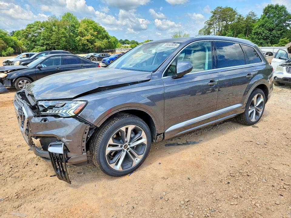 2024 Audi Q7 VIN WA1LXBF75RD000875 COPART salvage auction — FRONT END, Nc - Salvage Certificate Of Title, sold $15,300 on 2026-07-20 (photo 1)