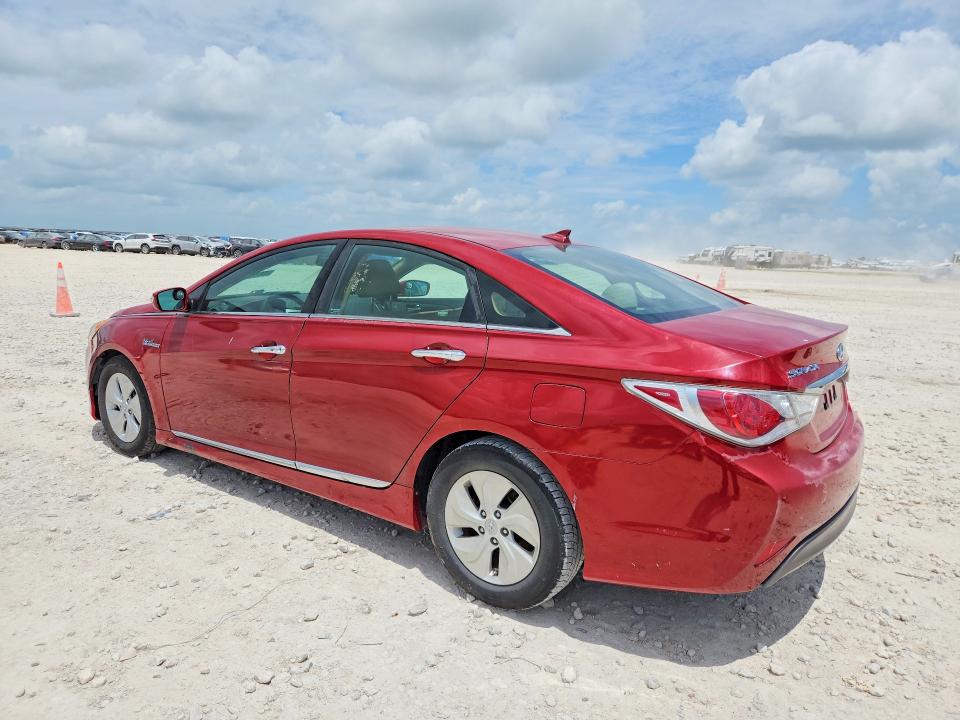 2013 Hyundai Sonata VIN KMHEC4A4XDA066850 COPART salvage auction — MECHANICAL, Ut - Certificate Of Title (P), sold $1,350 on 2026-07-09 (photo 2)