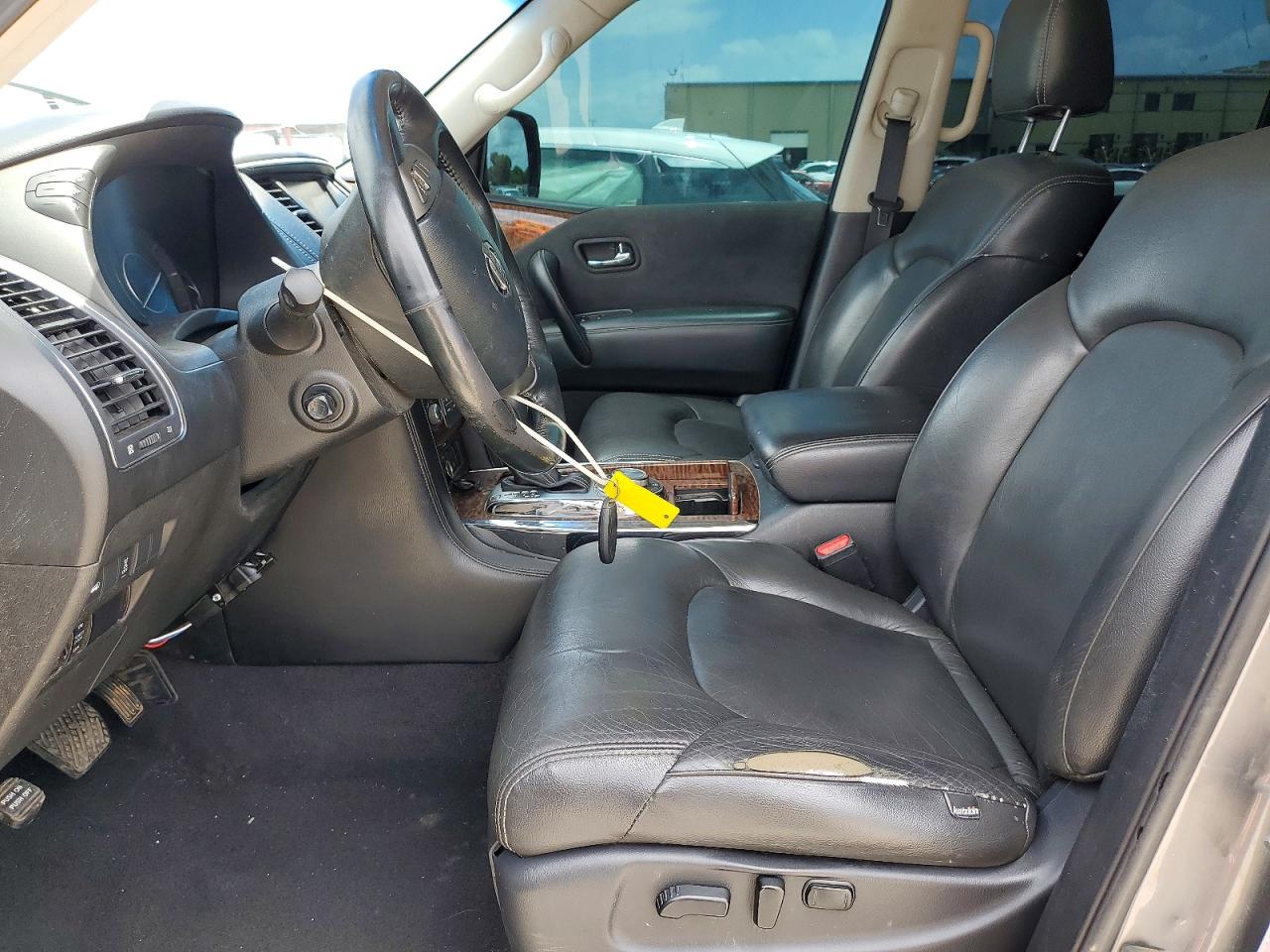 2017 Nissan Armada VIN JN8AY2NC7H9508196 COPART salvage auction — Front End, TX - CERTIFICATE OF TITLE (P), sold $2,000 on 2026-07-09 (photo 7)
