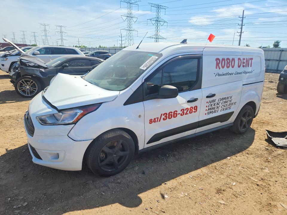2019 Ford Transit VIN NM0LS7F29K1393483 COPART salvage auction — FRONT END, Il - Salvage Certificate, sold $3,750 on 2026-07-07 (photo 1)
