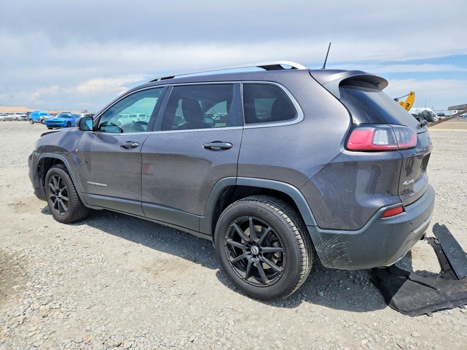 2019 Jeep Cherokee VIN 1C4PJMDN7KD292539 COPART salvage auction — FRONT END, Co - Salvage Title, sold $3,350 on 2026-07-09 (photo 2)