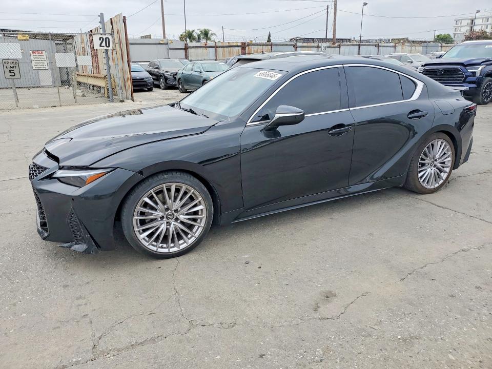 2022 Lexus Is VIN JTHDA1D2XN5118047 COPART salvage auction — FRONT END, Nv - Dis/Dlr/Exp Only Salvage Title (P), sold $11,900 on 2026-07-23 (photo 1)
