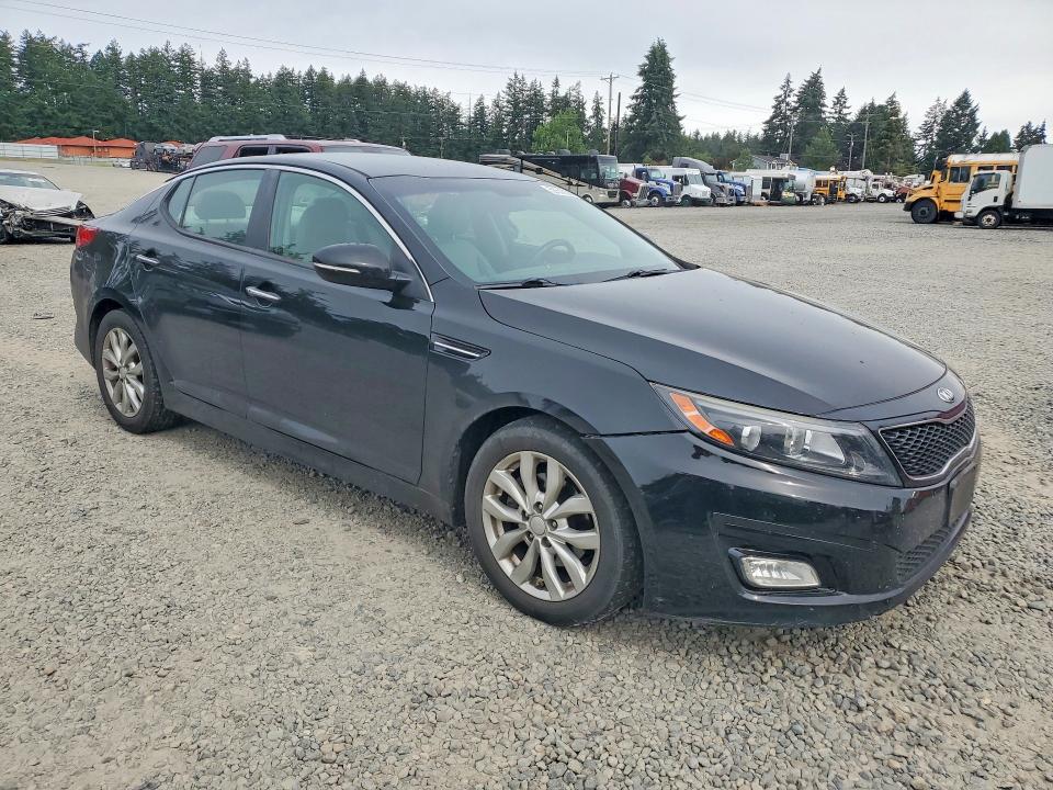 2015 Kia Optima VIN 5XXGN4A76FG421540 COPART salvage auction — FRONT END, WA - BILL OF SALE, sold $775 on 2026-07-10 (photo 4)