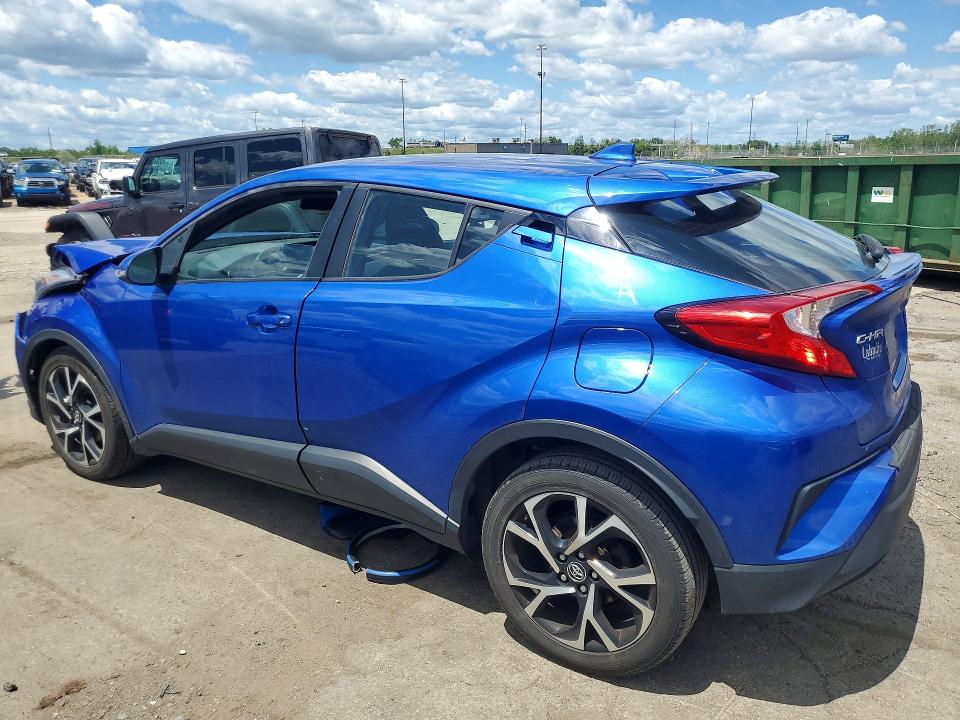 2018 Toyota C-hr VIN NMTKHMBX9JR048015 COPART salvage auction — FRONT END, Mi - Certificate Of Title, sold $3,750 on 2026-07-10 (photo 2)