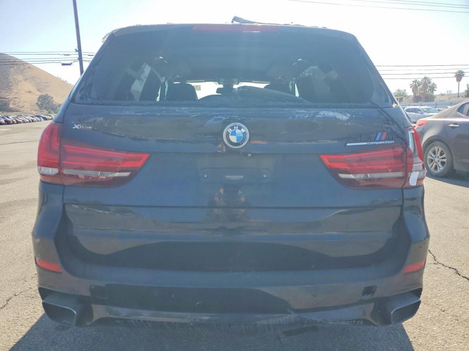 2015 BMW X5 VIN 5UXKR6C59F0J74939 COPART salvage auction — REAR END, Ca - Dis/Dlr/Exp Only Clean Title (P), sold $3,400 on 2026-10-22 (photo 6)