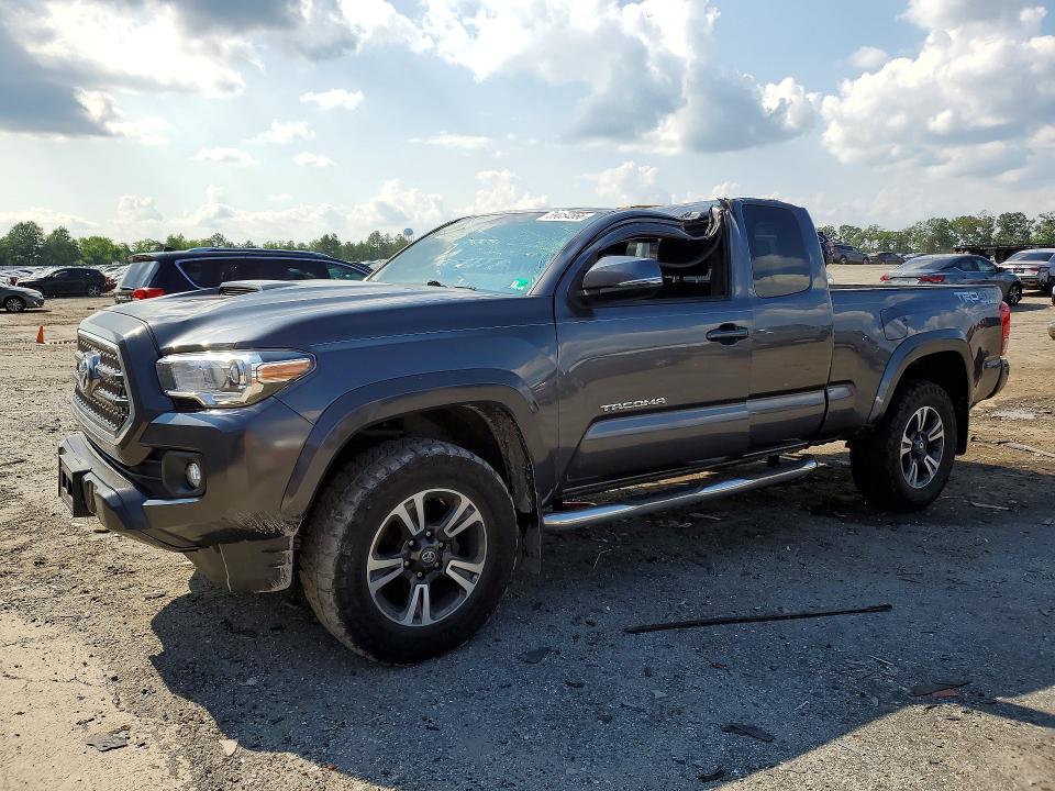 2017 Toyota Tacoma VIN 5TFSZ5AN9HX106861 COPART salvage auction — ROOF, Va - Cert Of Title - Salvage, sold $7,000 on 2026-07-08 (photo 1)