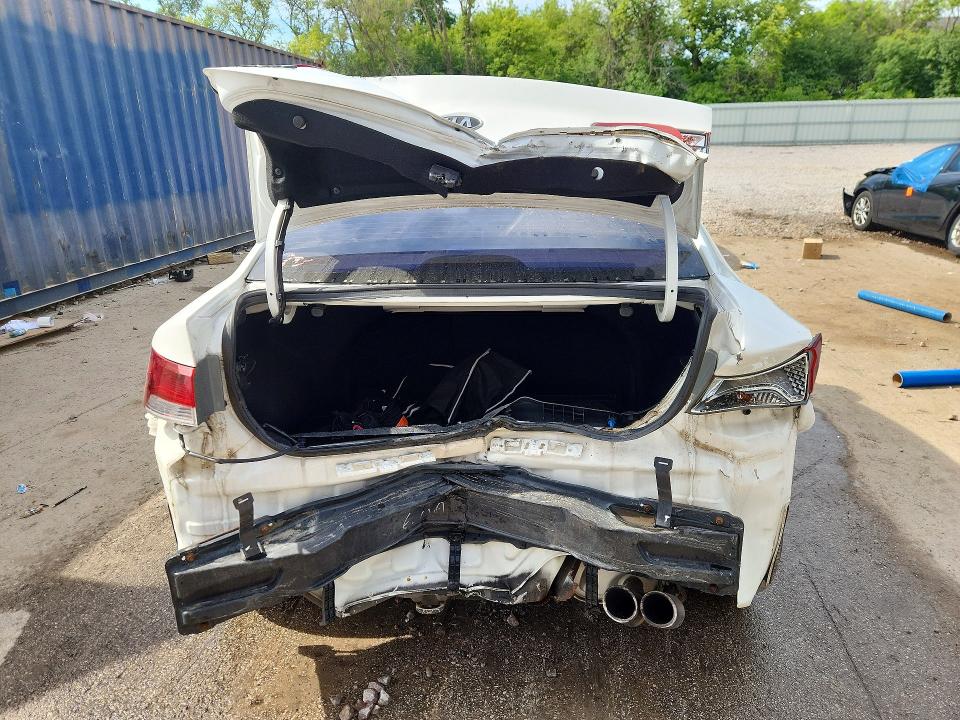 2012 Kia Forte VIN KNAFU6A25C5478193 COPART salvage auction — REAR END, Wi - Junked Vehicle Bill Of Sale, sold $300 on 2026-07-20 (photo 6)