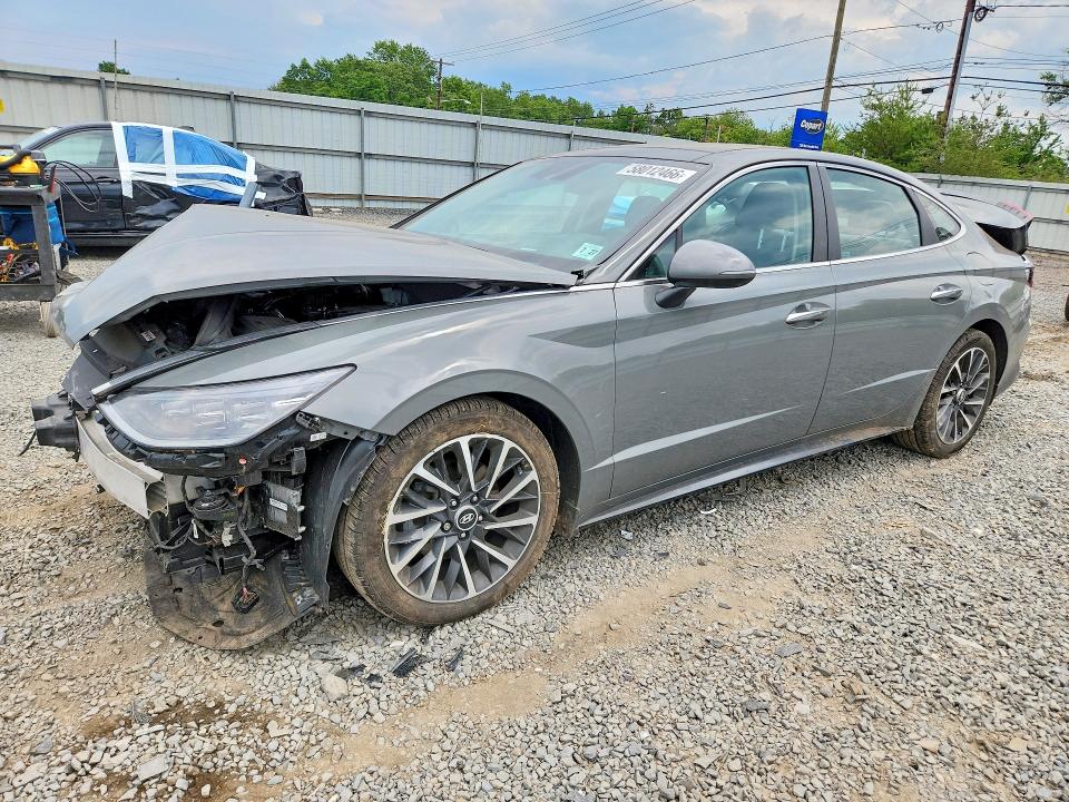 2022 Hyundai VIN KMHL34J28NA227378 COPART salvage auction — FRONT END, Nj - Cert Of Title-Salvage, sold $1,950 on 2026-07-31 (photo 1)
