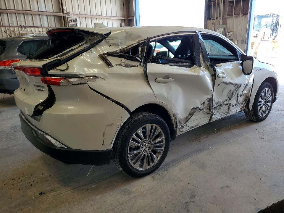 2021 Toyota Venza VIN JTEAAAAH7MJ069985 COPART salvage auction — SIDE, Tx - Salvage Vehicle Title, sold $7,900 on 2026-07-10 (photo 3)