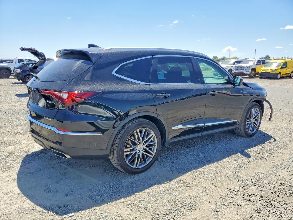 2023 Acura Mdx VIN 5J8YE1H88PL040373 COPART salvage auction — FRONT END, CA - SALVAGE CERTIFICATE, sold $15 on 2026-07-23 (photo 3)