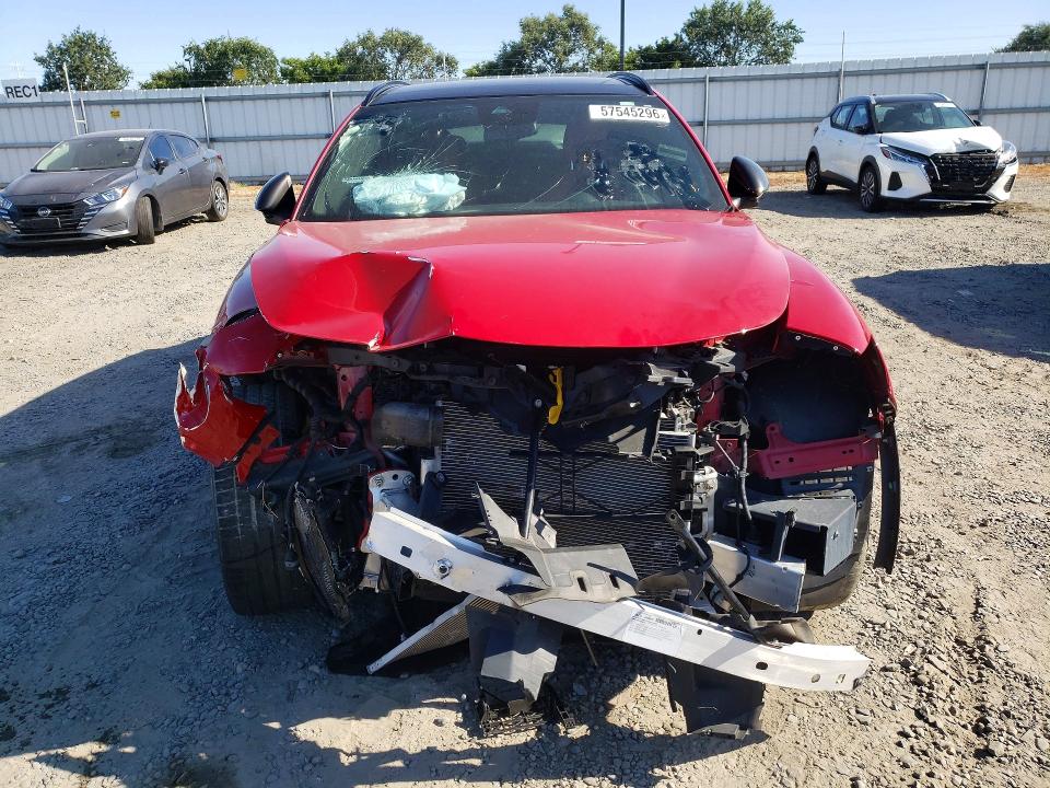 2021 Alfa romeo VIN ZASPAKBN5M7D18815 COPART salvage auction — FRONT END, Ca - Dis/Dlr/Exp Only Clean Title (P), sold $3,950 on 2026-07-20 (photo 5)