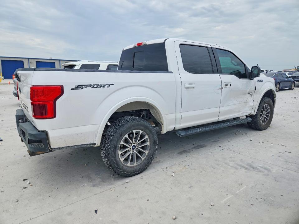 2019 Ford F-150 VIN 1FTEW1C47KKE46890 COPART salvage auction — SIDE, Tx - Salvage Vehicle Title, sold $7,300 on 2026-07-02 (photo 3)