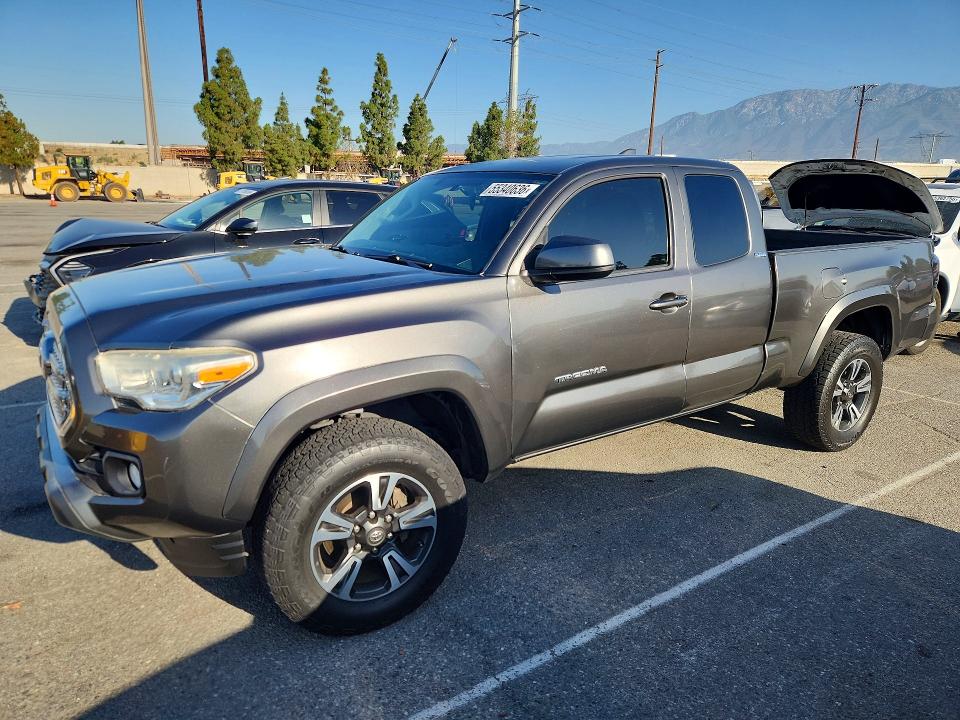 2016 Toyota Tacoma VIN 5TFRX5GN2HX082575 COPART salvage auction — NORMAL WEAR, Ca - Salvage Certificate, sold $7,600 on 2026-07-02 (photo 1)