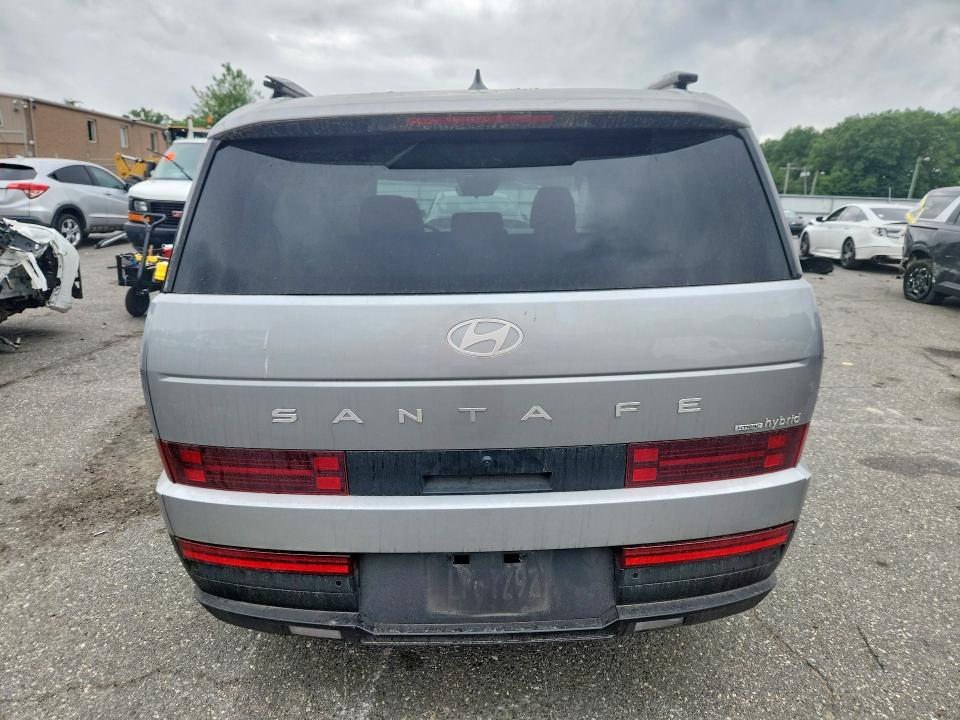 2024 Hyundai Santa fe VIN 5NMP2DG13RH007858 COPART salvage auction — ROLLOVER, VA - CERT OF TITLE - SALVAGE, sold $4,150 on 2026-07-23 (photo 6)
