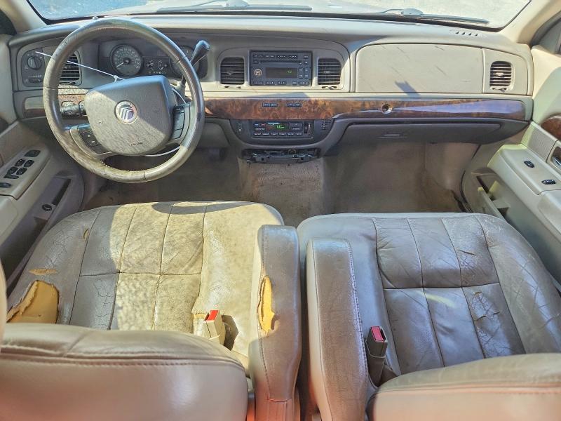 2008 Mercury Grand marquis VIN 2MEFM75V58X661451 COPART salvage auction — SIDE, GA - CERT OF TITLE-SALVAGE, sold $400 on 2026-07-09 (photo 8)
