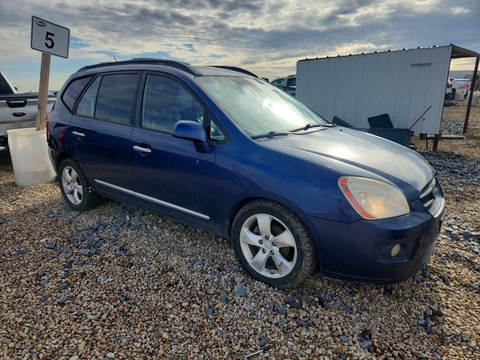 2008 Kia Rondo VIN KNAFG526087177295 COPART salvage auction — REAR END, Tx - Salvage Vehicle Title, sold $90 on 2026-07-28 (photo 4)