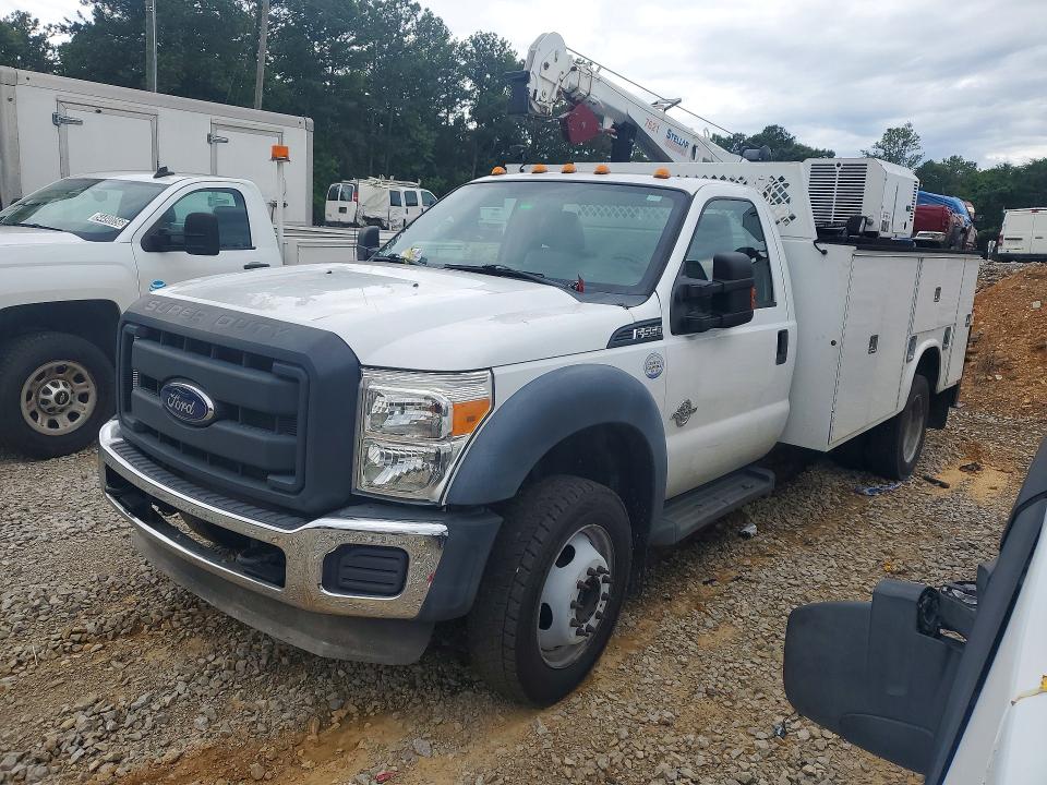 2013 Ford F-550 super duty VIN 1FDUF5HT3DEB00352 COPART salvage auction — MECHANICAL, FL - CERTIFICATE OF TITLE, sold $37,000 on 2026-07-16 (photo 1)