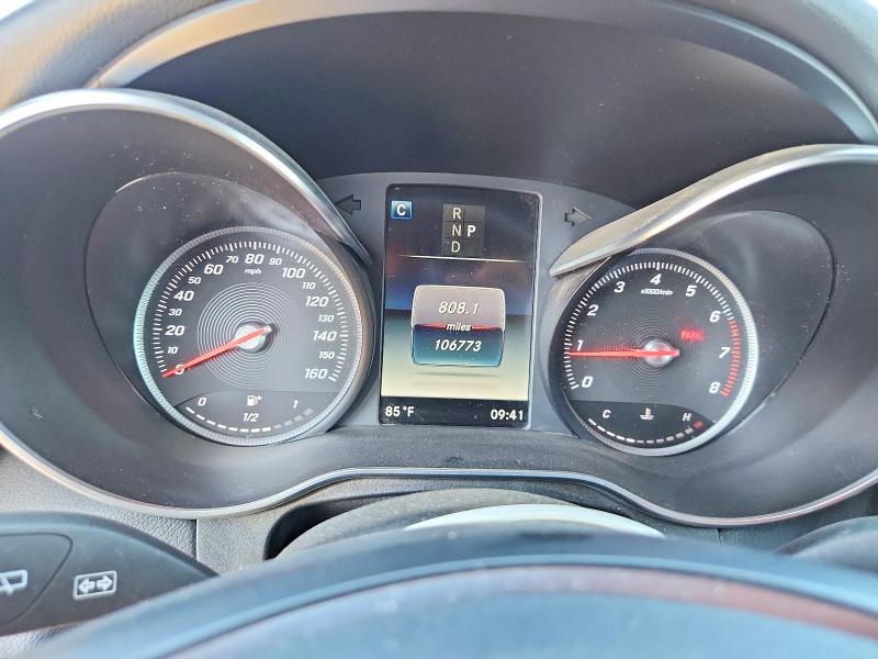 2018 Mercedes-benz Glc VIN WDC0G4JB2JV056278 COPART salvage auction — FRONT END, Ca - Salvage Certificate, sold $5,200 on 2026-07-10 (photo 9)