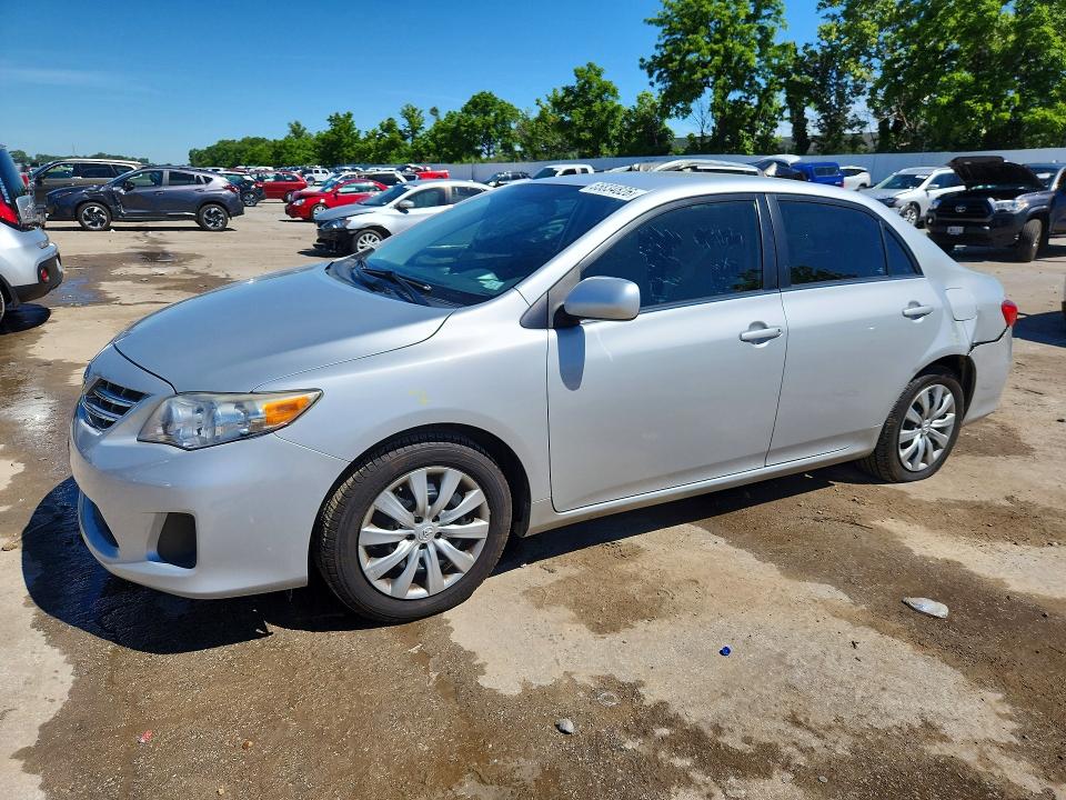 2013 Toyota VIN 2T1BU4EE4DC125880 COPART salvage auction — REAR END, Mo - Salvage Certificate Of Title, sold $2,950 on 2026-07-10 (photo 1)